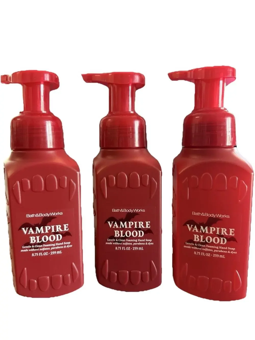 6-Pack Bath & Body Works Vampire Blood Foaming Hand Soap 8.75 floz